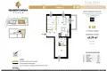 Apartamento 2 habitaciones 50 m² Poznan, Polonia