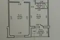 Apartamento 1 habitación 43 m² Minsk, Belarús