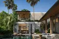 Kompleks mieszkalny New complex of premium villas in a traditional style with swimming pools surrounded by forest, Bang Tao, Phuket, Thailand