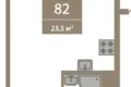 Kawalerka 24 m² Petersburg, Rosja