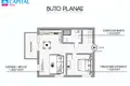 Apartamento 2 habitaciones 38 m² Vilna, Lituania