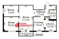 Квартира 4 комнаты 58 м² Гродно, Беларусь