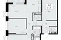 4 room apartment 92 m² poselenie Sosenskoe, Russia