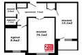 Wohnung 2 zimmer 50 m² Minsk, Weißrussland