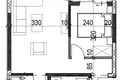 1 bedroom apartment 42 m² Radanovici, Montenegro