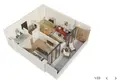 Mieszkanie 2 pokoi 57 m² Tbilisi, Gruzja