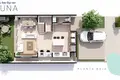 3 bedroom house 142 m² Playa del Carmen, Mexico