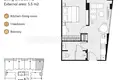 Mieszkanie 1 pokój 43 m² Rawai, Tajlandia