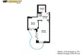 Wohnung 1 zimmer 38 m² Minsk, Belarus
