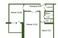 Apartamento 2 habitaciones 50 m² Baránavichi, Bielorrusia