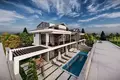  New complex of furnished villas with a swimming pool and a spa at 250 meters from the promenade, Fethiye, Turkey