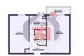 2 room apartment 45 m² Barysaw, Belarus