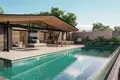 Complejo residencial New residential complex of villas with swimming pools right by the water in Laguna Phuket, Thailand