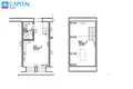 Apartamento 2 habitaciones 33 m² Vilna, Lituania