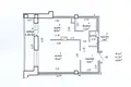 1 room apartment 45 m² Minsk, Belarus