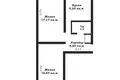 2 room apartment 56 m² Minsk, Belarus