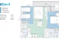 Wohnung 2 Schlafzimmer 46 m² Choeng Thale, Thailand