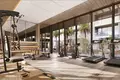 Wohnkomplex New Berkeley Residences with a swimming pool and a park, Dubai Hills, Dubai, UAE