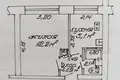 Wohnung 1 zimmer 22 m² Homel, Belarus