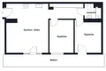 Mieszkanie 3 pokoi 62 m² Warszawa, Polska