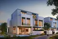 Wohnkomplex New residential complex DG Villas with swimming pools, golf courses, tennis and golf academies, Jumeirah Golf Estate, Dubai, UAE