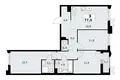 Квартира 3 комнаты 78 м² район Троицк, Россия