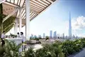  New high-rise Fairmont Residences Solara Tower with swimming pools within walking distance of Burj Khalifa, Business Bay, Dubai, UAE