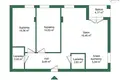 Appartement 3 chambres 77 m² Varsovie, Pologne