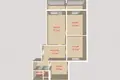 3 room apartment 72 m² Minsk, Belarus