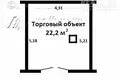 Shop 22 m² in Brest, Belarus