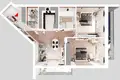 Apartamento 2 habitaciones 78 m² Kaliningrado, Rusia