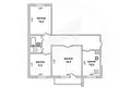Wohnung 3 zimmer 68 m² Brest, Belarus