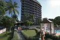 Residential complex Gated premium residential complex with a view of the sea in the resort area of Alanya, Turkey