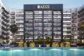 Residential complex Beach Oasis — modern low-rise residence by Azizi in the heart of Dubai Studio City