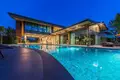 Kompleks mieszkalny Complex of villas with a swimming pool and a fitness center, Bangkok, Thailand