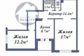 2 room apartment 58 m² Baranavichy, Belarus