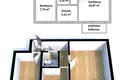 2 room apartment 38 m² Klaipeda, Lithuania