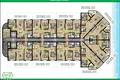 Appartement 2 chambres 60 m² Mezitli, Turquie