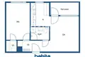 Квартира 2 комнаты 44 м² Helsinki sub region, Финляндия