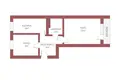 2 room apartment 45 m² Krakow, Poland