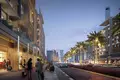 Wohnkomplex Azizi Riviera I — residential complex by Azizi Developments with a view of the promenade in Meydan One, Dubai