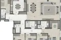 Квартира 3 комнаты 107 м² Мраморноморский регион, Турция