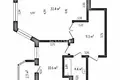 1 room apartment 49 m² Minsk, Belarus