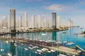 Wohnkomplex New Saria Residence with swimming pools and lounge areas close to the yacht club, Dubai Maritime City, Dubai, UAE