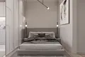 1 room studio apartment 32 m² in Mersin, Turkey
