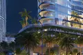 Kompleks mieszkalny Canal Crown — residential complex by DAMAC with swimming pools, aqua fitness equipment and observation deck in Business Bay, Dubai