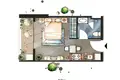 1 bedroom apartment 26 m² Nha Trang, Vietnam