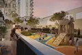 Wohnkomplex New Augusta Residence with swimming pools and green areas close to schools and medical facilities, Town Square, Dubai, UAE