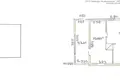 Casa 43 m² Rubiazevicki sielski Saviet, Belarús
