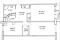 Apartamento 2 habitaciones 80 m² Minsk, Belarús